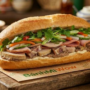 BÁNH MÌ KẸP THỊT NGUỘI TRUYỀN THỐNG