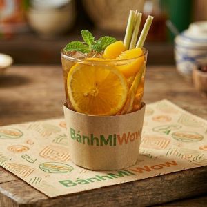 TRÀ ĐÀO CAM XẢ